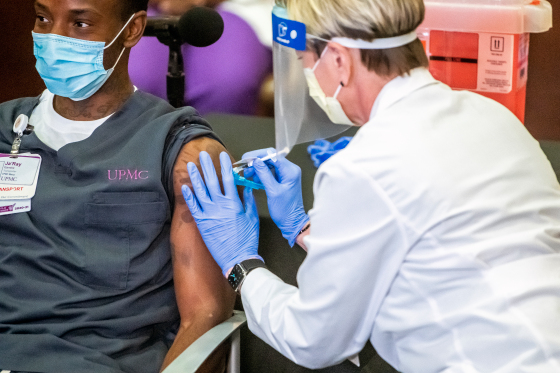 Virus Outbreak Pennsylvania Vaccine