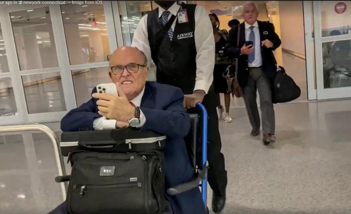 Rudy Giuliani reportedly gave a voluntary interview with prosecutors working with special counsel Jack Smith (Copyright 2022 The Associated Press. All rights reserved.)