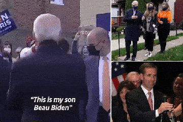 Joe Biden confuses granddaughters & stumbles over words about late son Beau