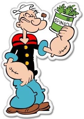Popeye Eats His Spinach