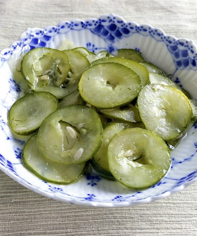 Danish Cucumber Salad Agurke Salad