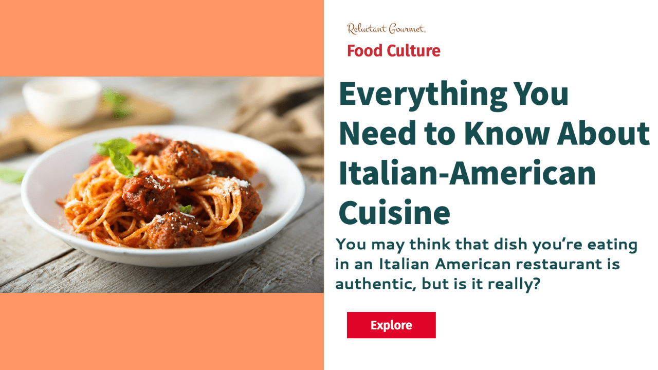 Italian American Cuisine