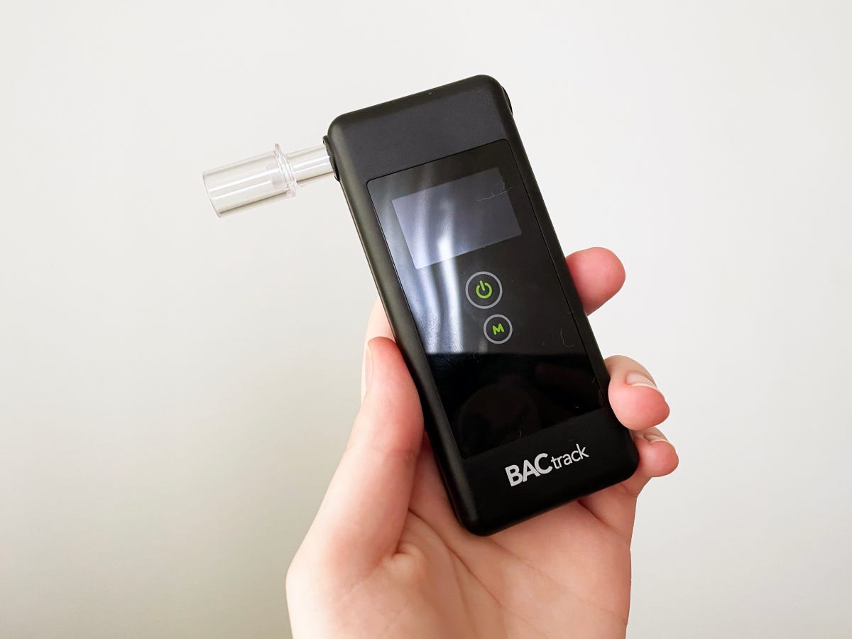 The BACtrack Trace Professional Breathalyzer judges your alcohol level quickly and accurately.