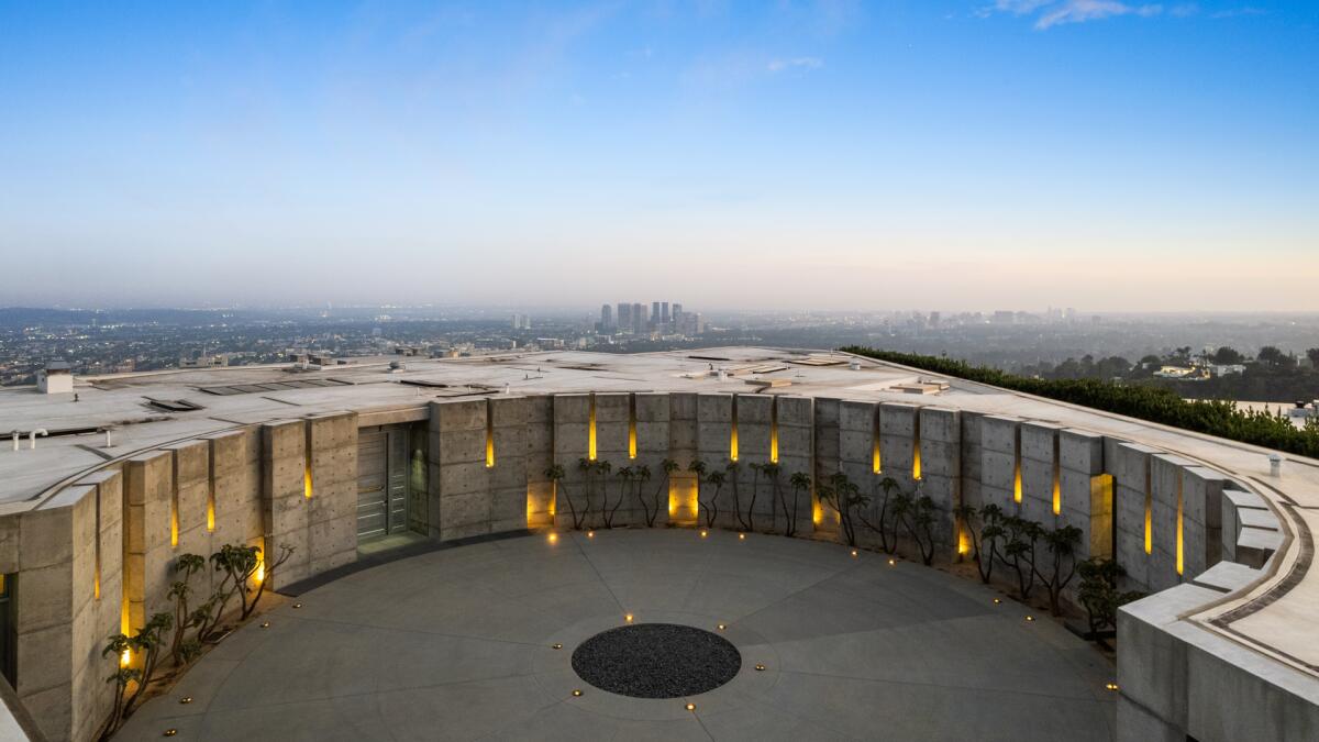 Listed at $68 million, James Jannard's Beverly Hills home resembles a supervillain's lair more than a house.