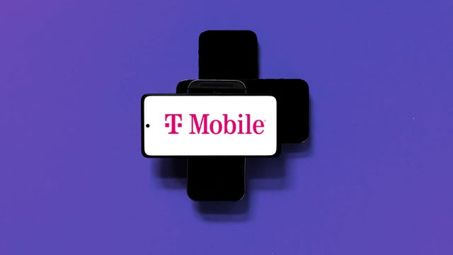 T-Mobile logo on a phone