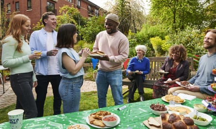 People at a Macmillan Coffee Morning