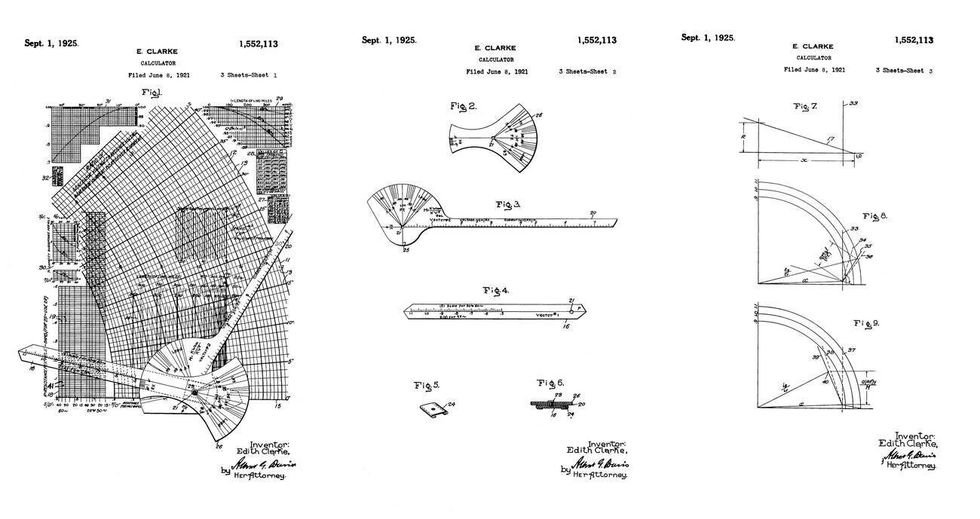 black and white illustration with text and lines and angles