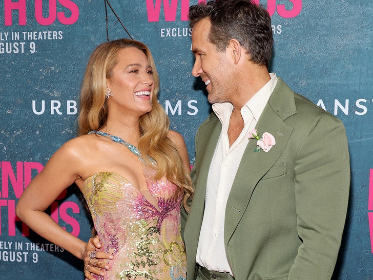 blake Lively ryan reynolds "It Ends With Us" New York Premiere