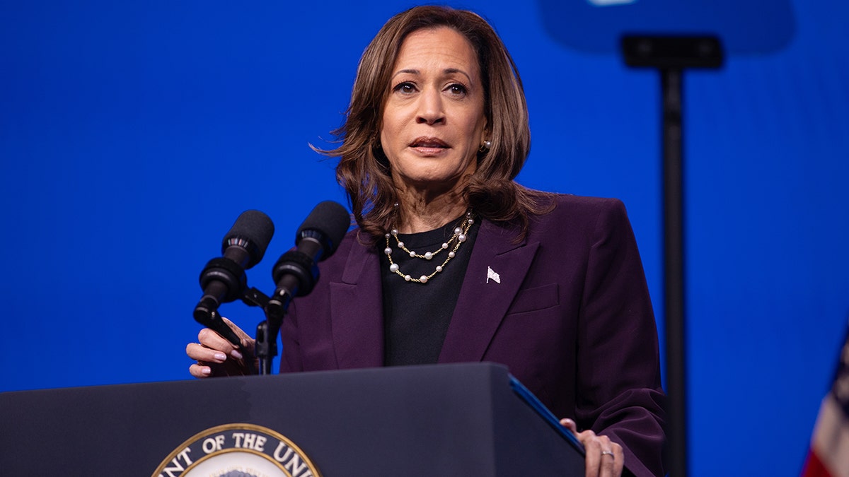 Vice President Kamala Harris speaks at American Federation of Teachers' 88th National Convention