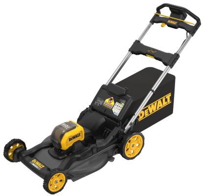 Recalled 2024 DeWALT Battery Push walk behind mowers, model no. DCMWP600X2