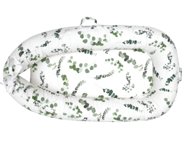 Recalled Cosy Nation Baby Lounger in Green Leaf print