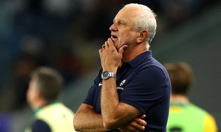 Graham Arnold resigned as Socceroos coach after a poor loss to Bahrain and draw with Indonesia.