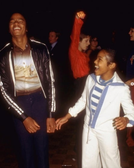 Janet and Michael Jackson at Studio 54.