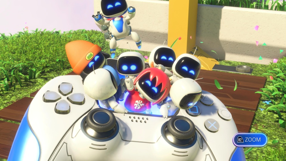 Have you been having a blast with Astro Bot as well? 