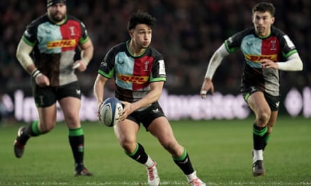 Harlequins’ Marcus Smith in possession