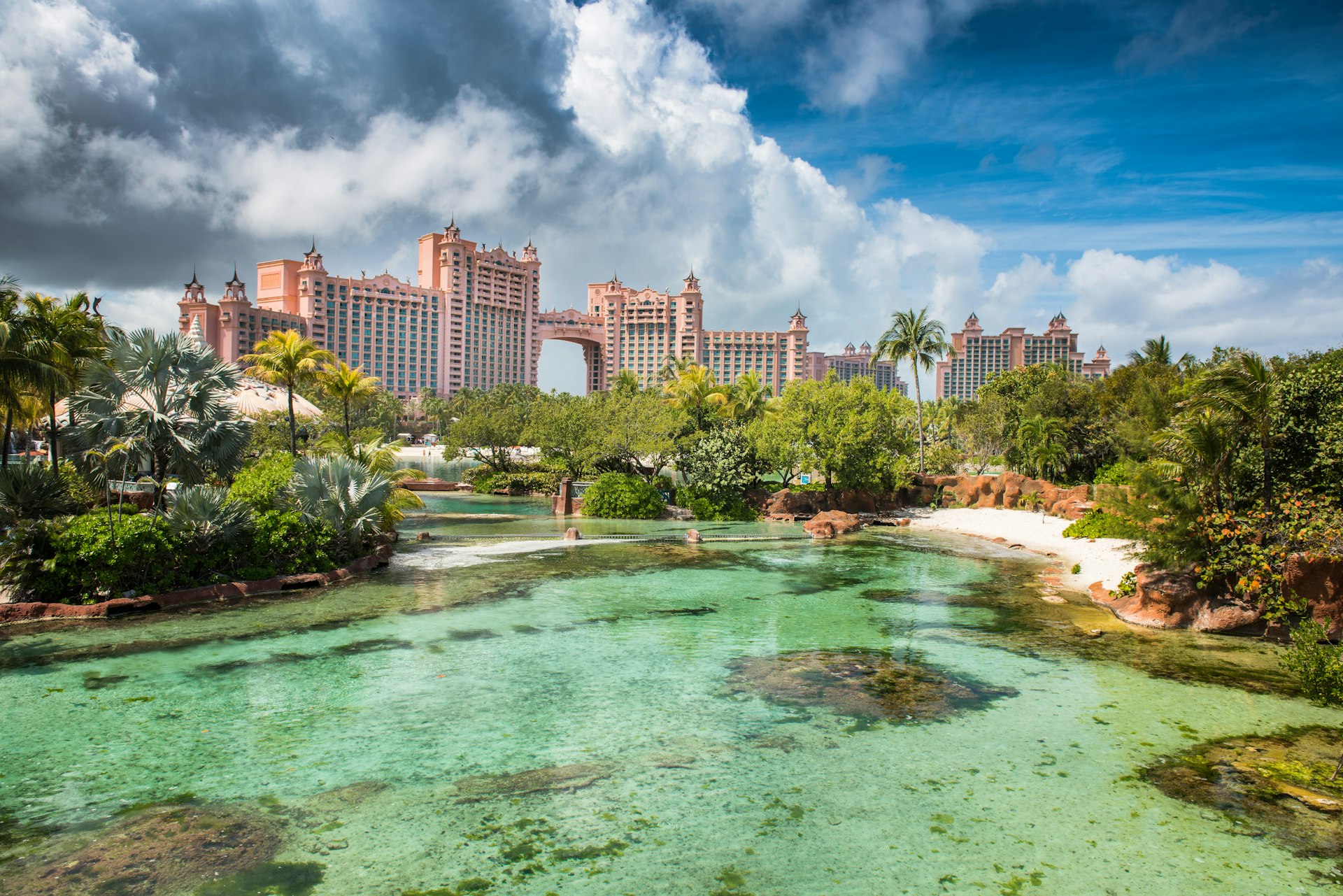 Atlantis Resort on Atlantis Paradise Island, Bahamas.