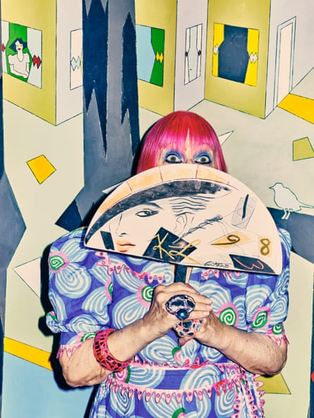 Zandra Rhodes shot for OM