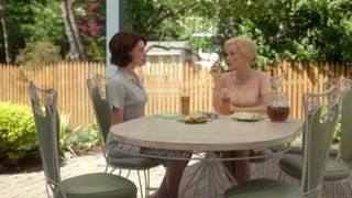 Anne Hathaway and Jessica Chastain in Mothers' Instinct