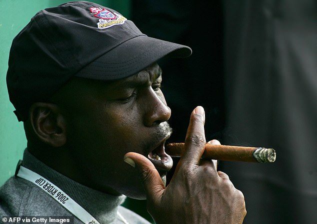 For many years, Jordan has been renowned for his cigar smoking and alcohol drinking