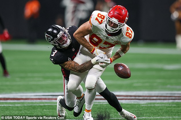 Kelce is enduring the worst run of form in his NFL career after a dismal start to the season