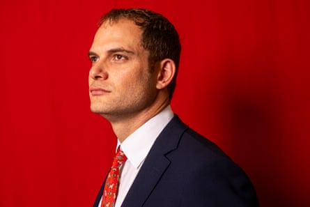 Hamish Falconer, photographed in his Westminster office