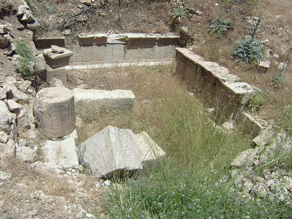 The archaeological site in Bubon, Turkey, 2009.