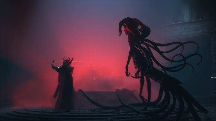 Dragon Age: The Veilguard screenshot showing a creepy many-legged enemy.