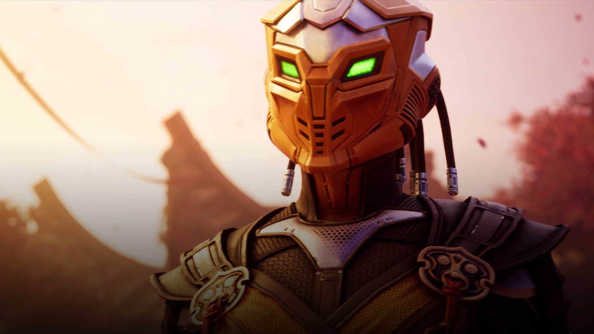 Cyrax as she appears in Mortal Kombat 1: Khaos Reigns