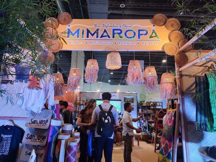 Philippine Travel Mart 2024 MIMAROPA booth