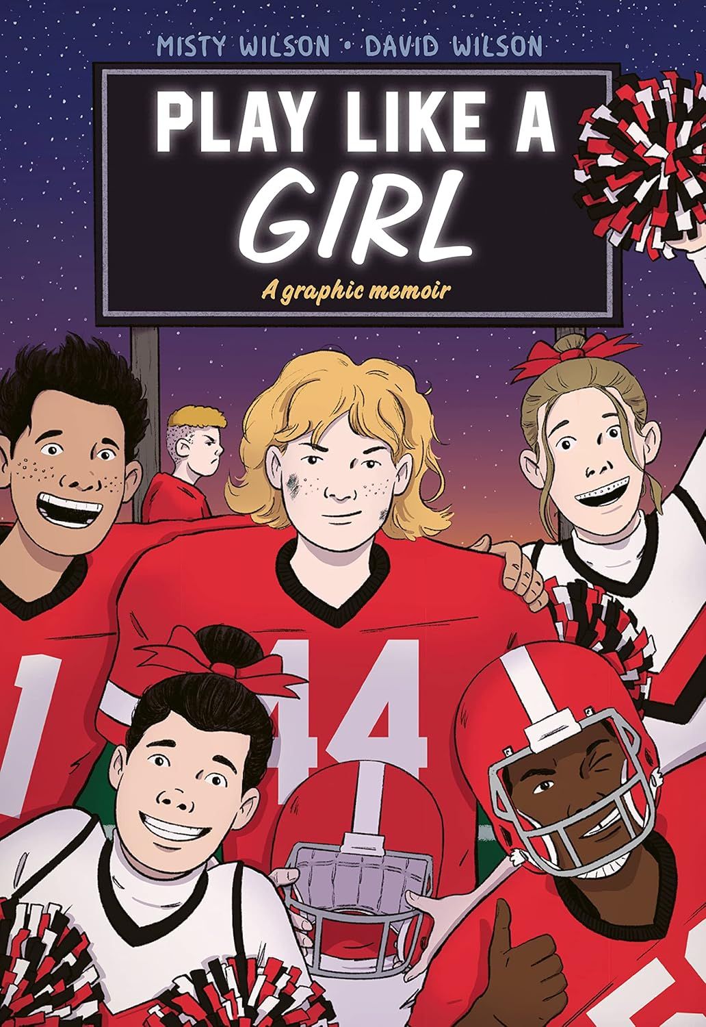 Cover of Play Like a Girl by Misty Wilson, illustrated by David Wilson