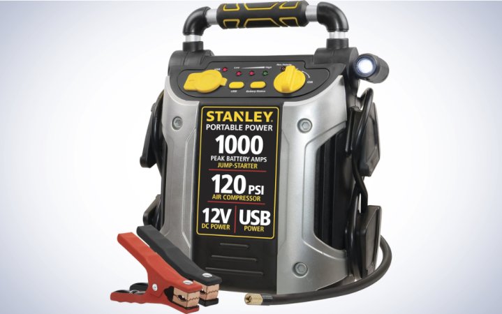  Stanley J5C09 Portable Power Station Jump Starter on a plain white background.