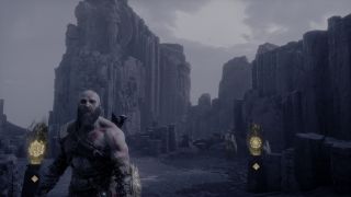 Screenshot of God of War Ragnarok running at 8K