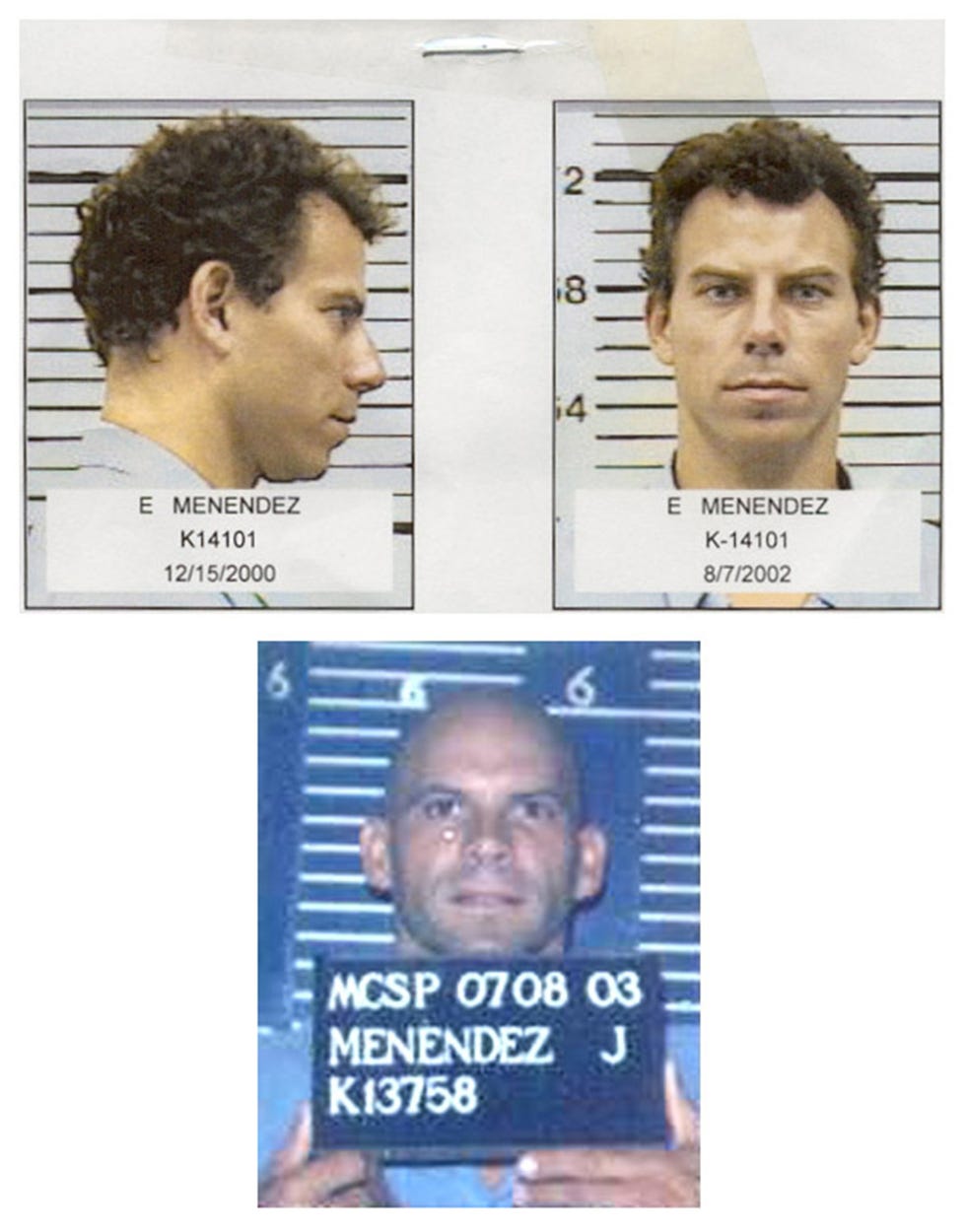 erik and lyle menendez mug shots