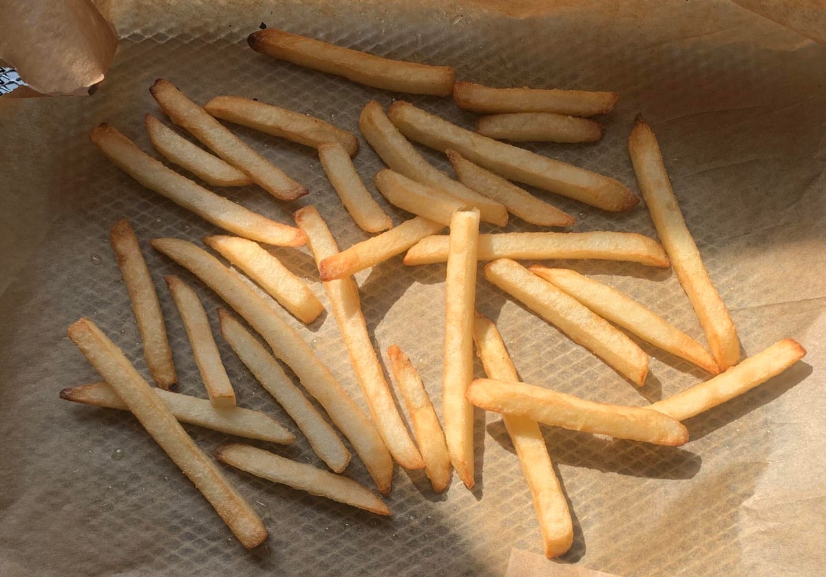 Loose french fries