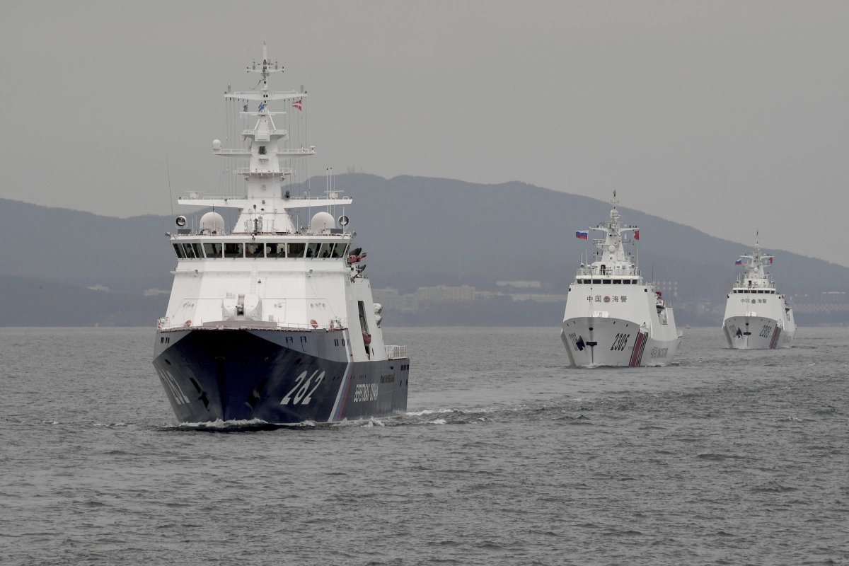 Joint China Russia Coast Guard Mission