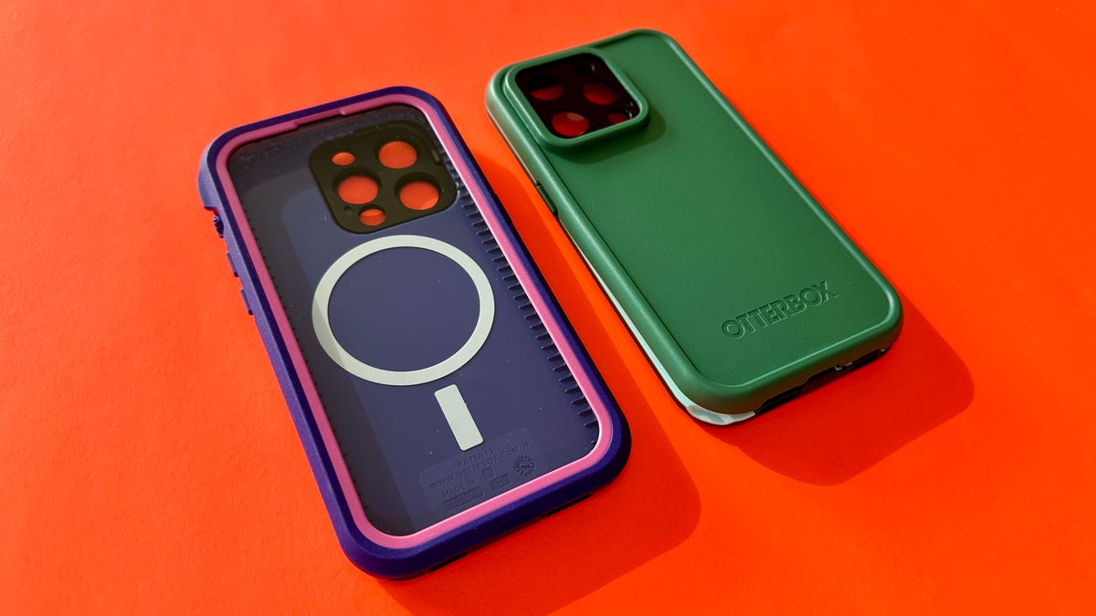 The Otterbox Fre case for iPhone 14 is fully waterproof and dust-proof