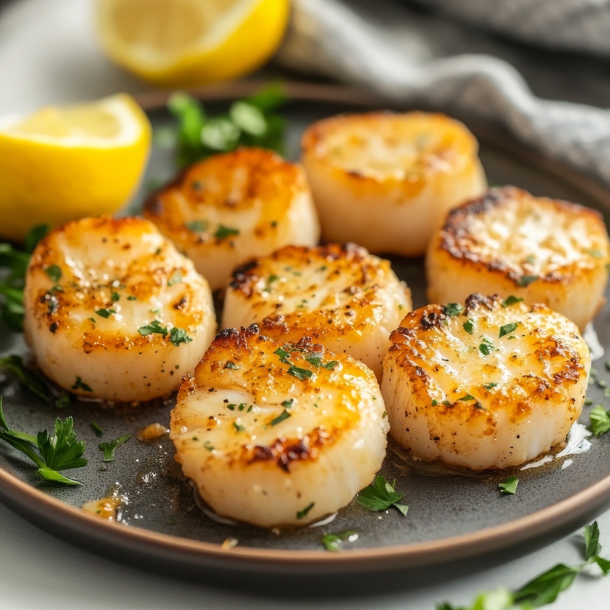 Air Fried Scallops Recipe