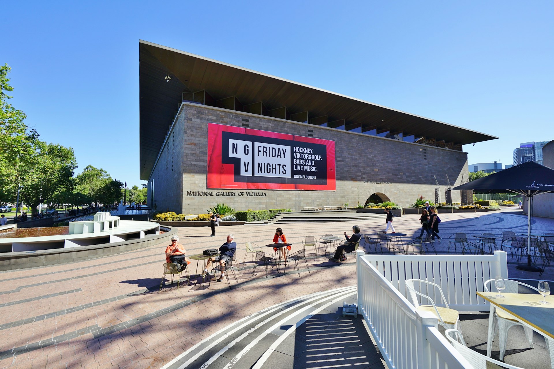 The National Gallery of Victoria (NGV), located in Melbourne, is the largest and most visited art museum in Australia.