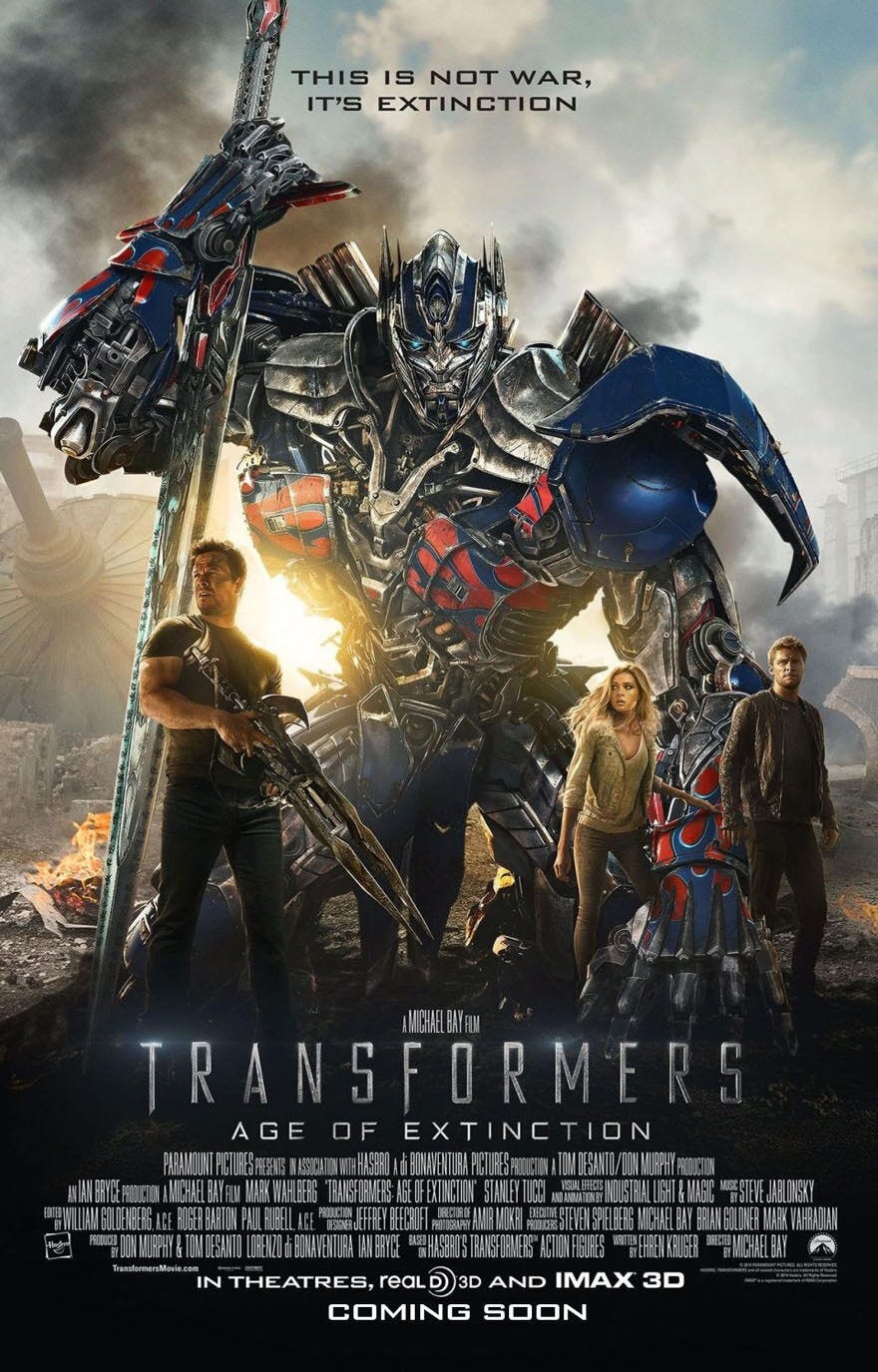 transformers movies in order